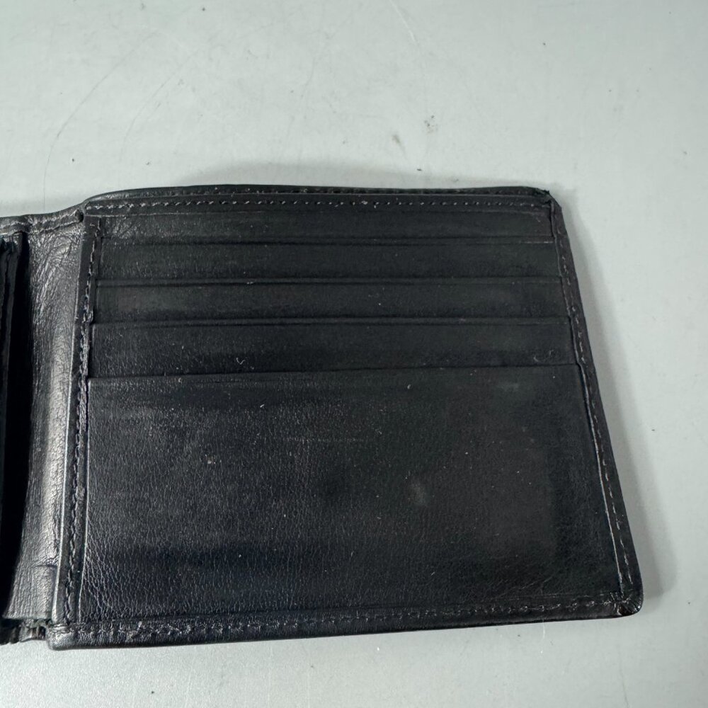 Coach Black Leather Bifold Wallet - Picture 5 of 12